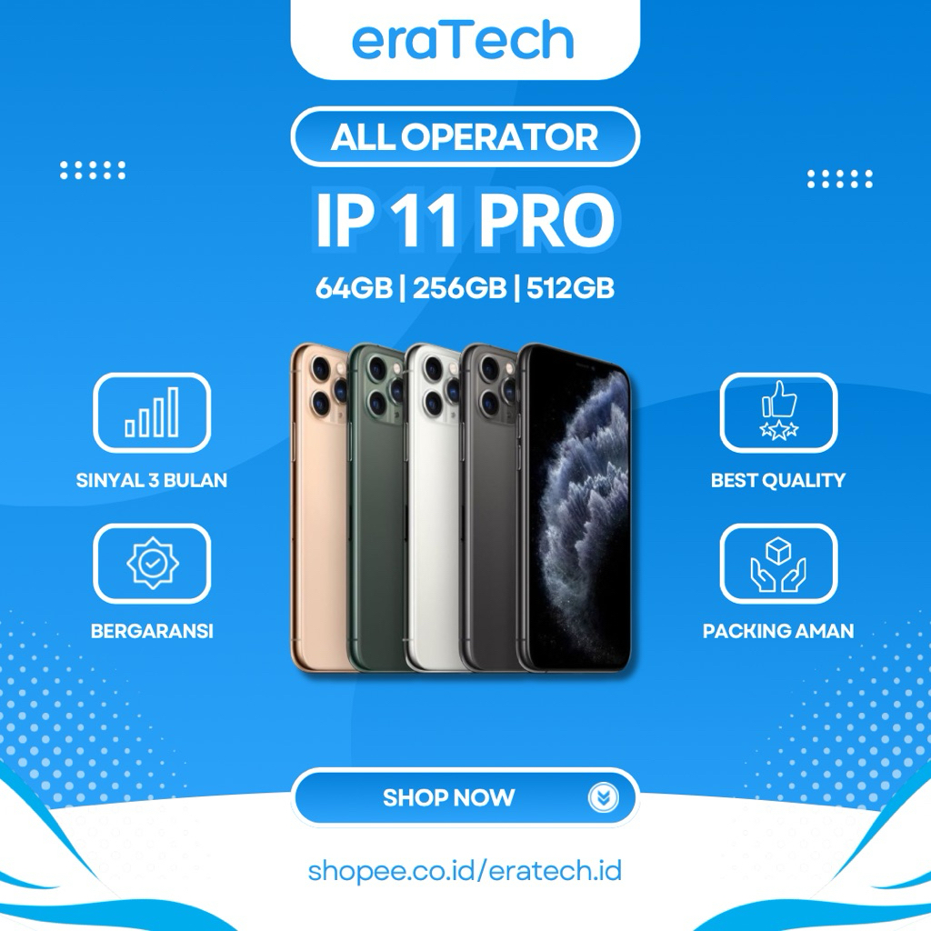 iPhone 11 Pro 64GB 256GB 512GB Second All Operator