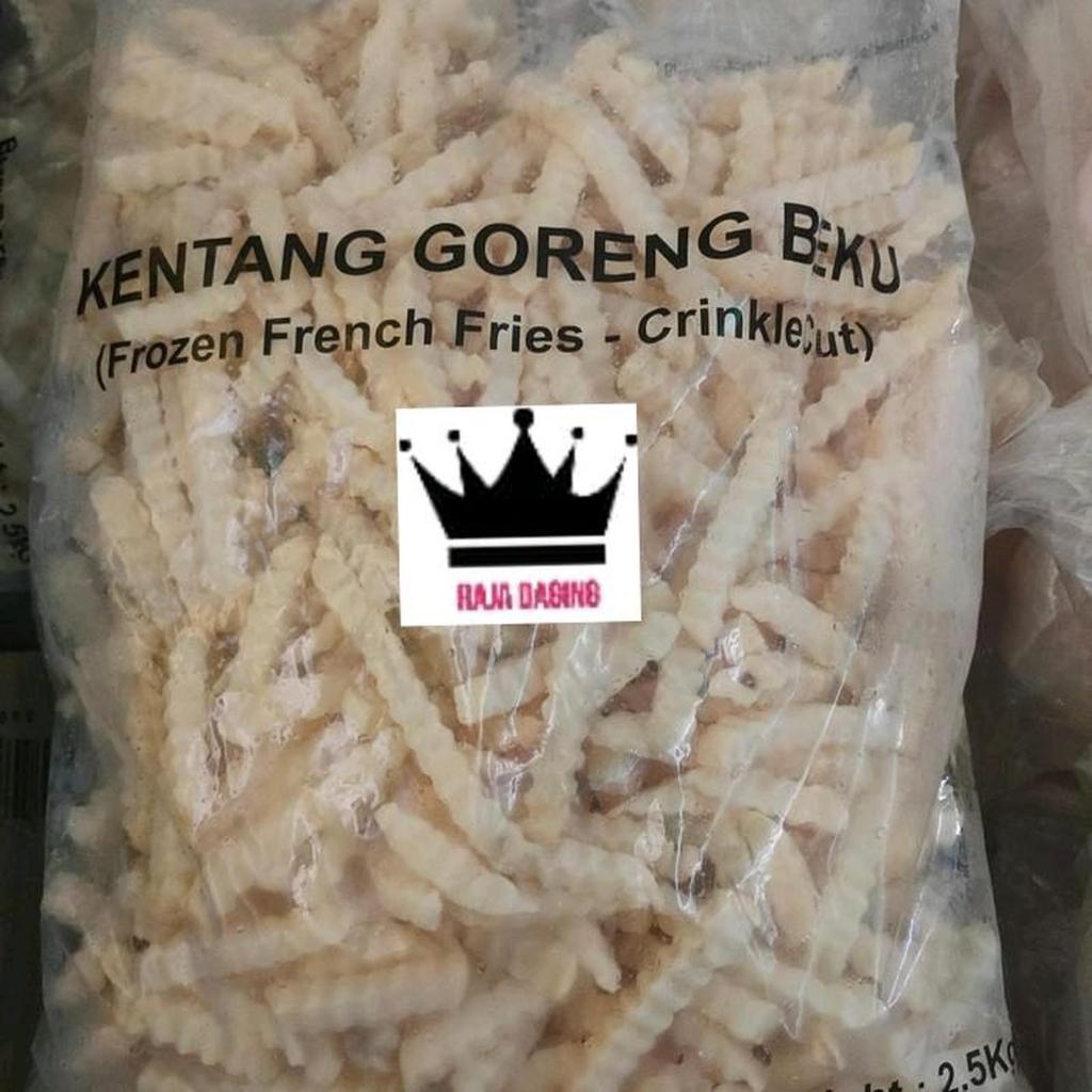 

Kentang Crinkle @10kg - HARGA GROSIR 10KG
