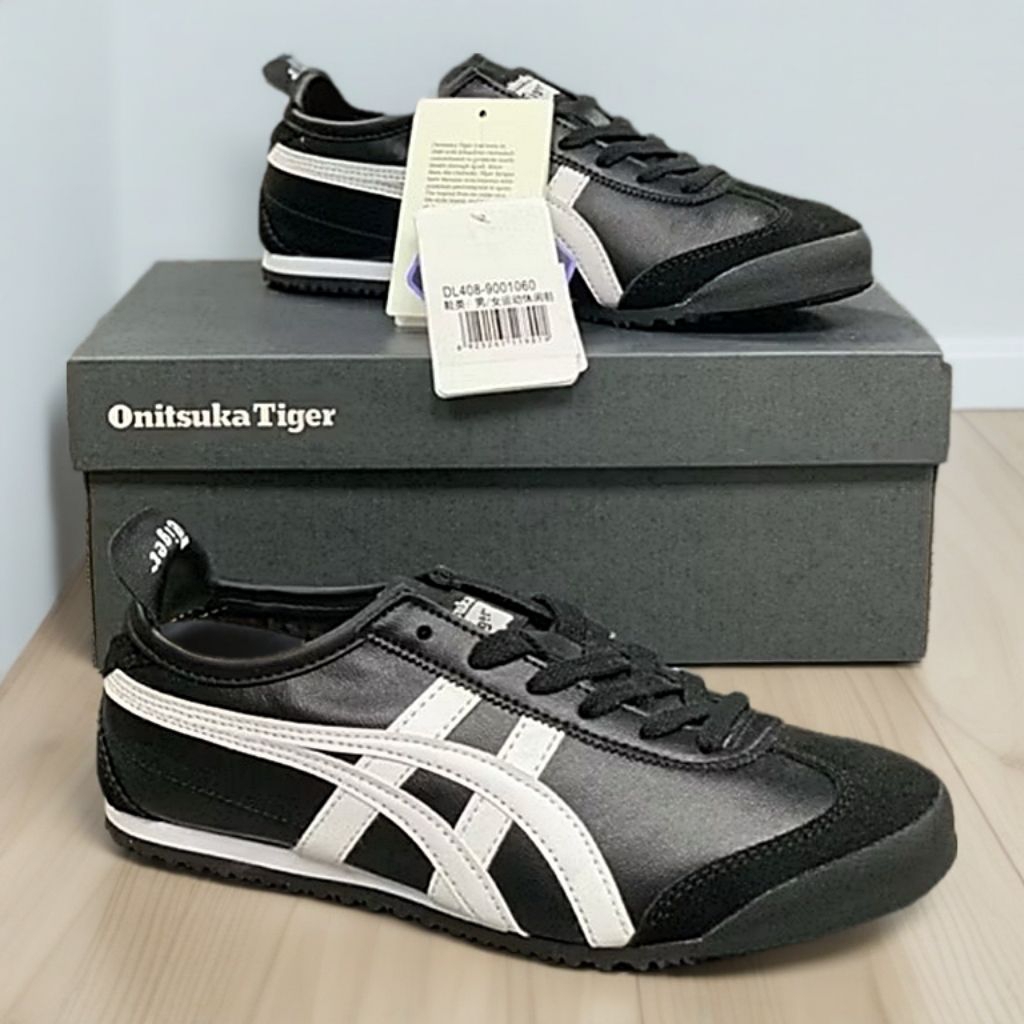 Sepatu OnitSuka Tiger Mexico 66 - Indian Ink Slip On Tali Sepatu Sneakers Flat Pria Wanita