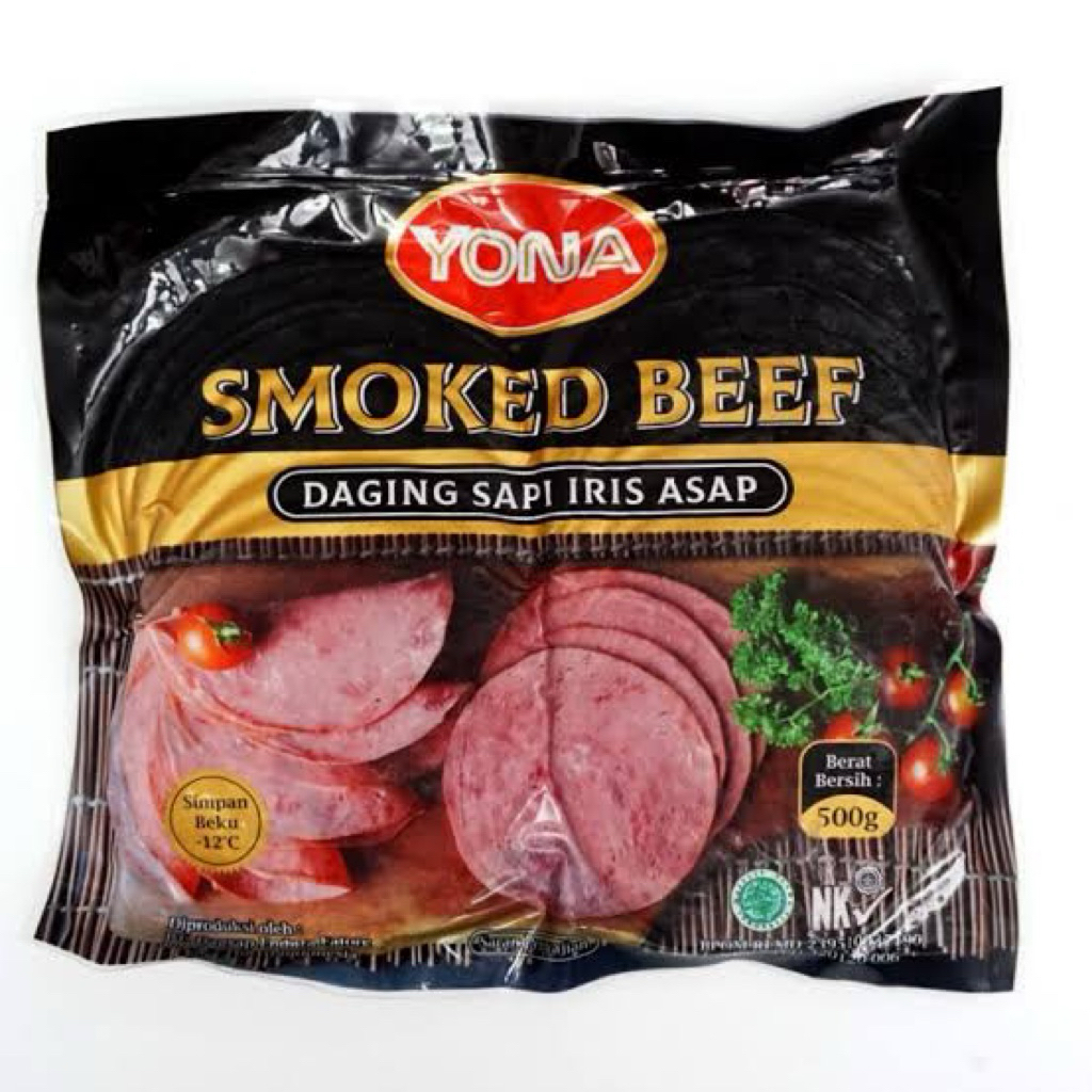 

Yona smoked beef 500gr