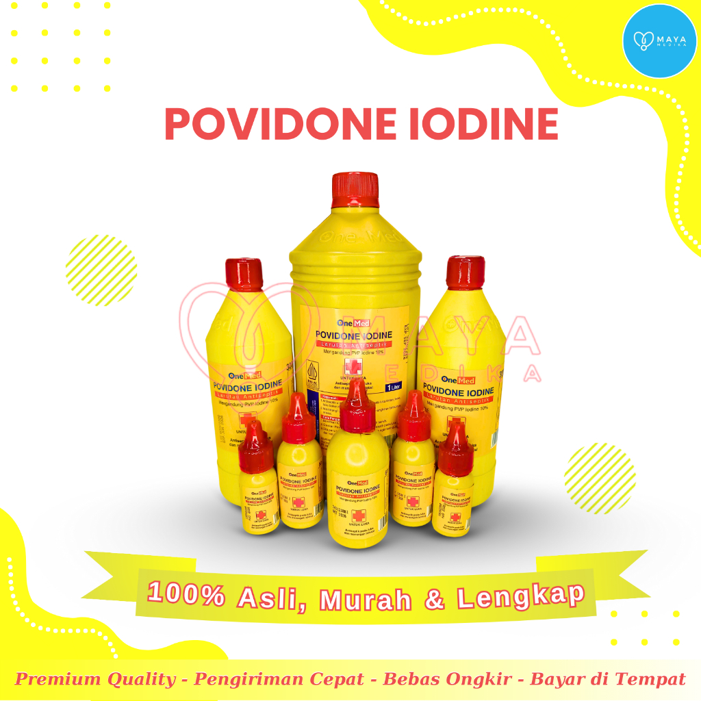 Povidone Iodine 300 Cc One Med