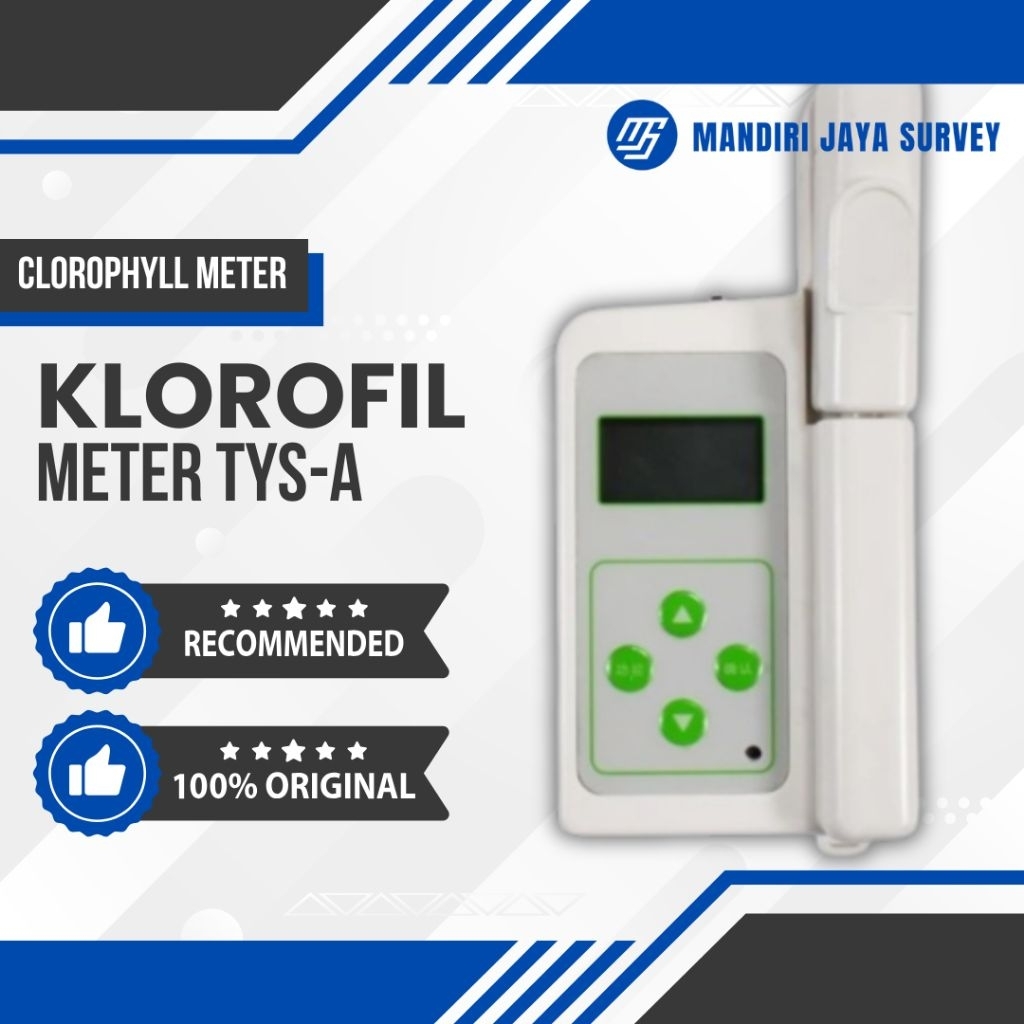 TYS-A Chlorophyll Meter Digital Portable Alat Ukur Klorofil Tanaman Petani Modern