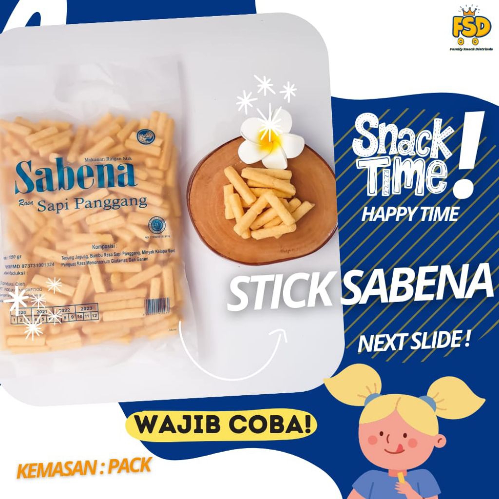 

Stik Sabena(1×5)@360gram/pack
