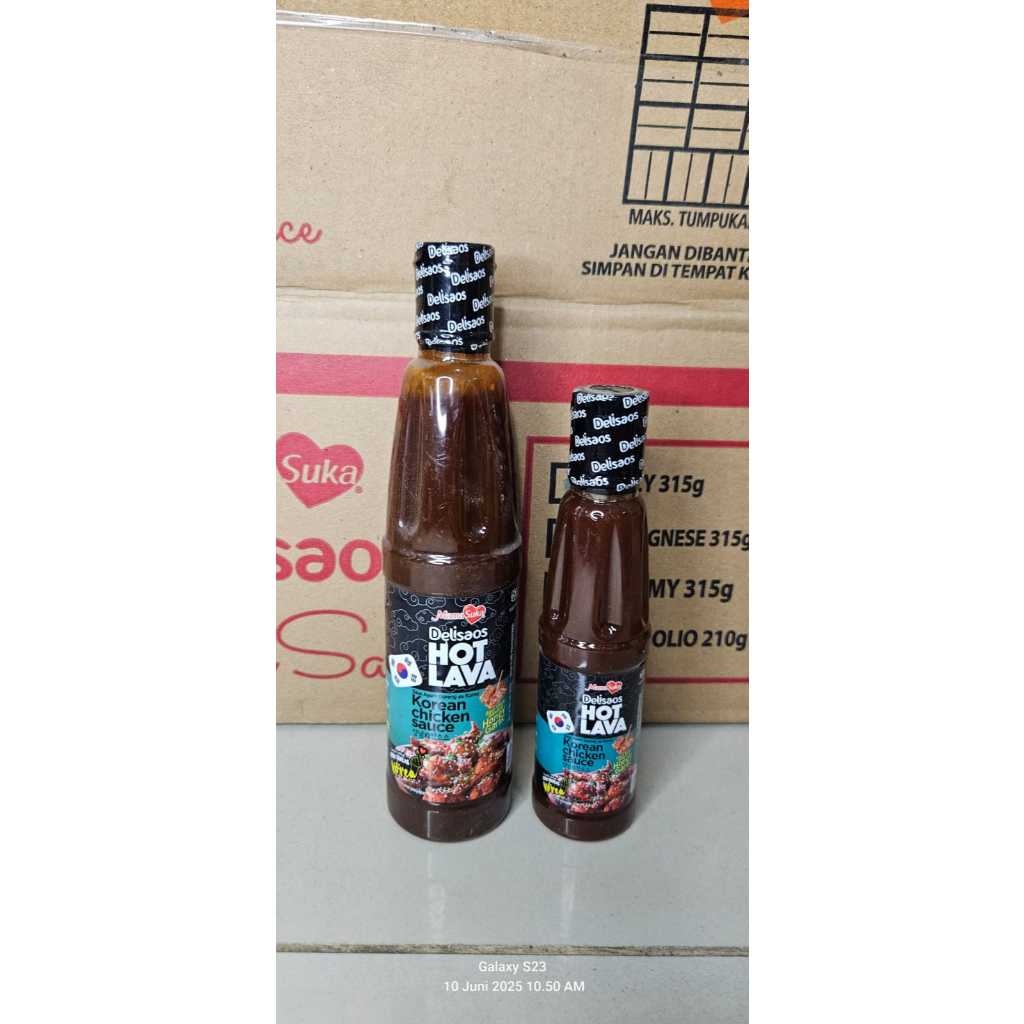 

MamaSuka - Delisaos Hot Lava Saus Ayam Goreng Ala Korea Garlic