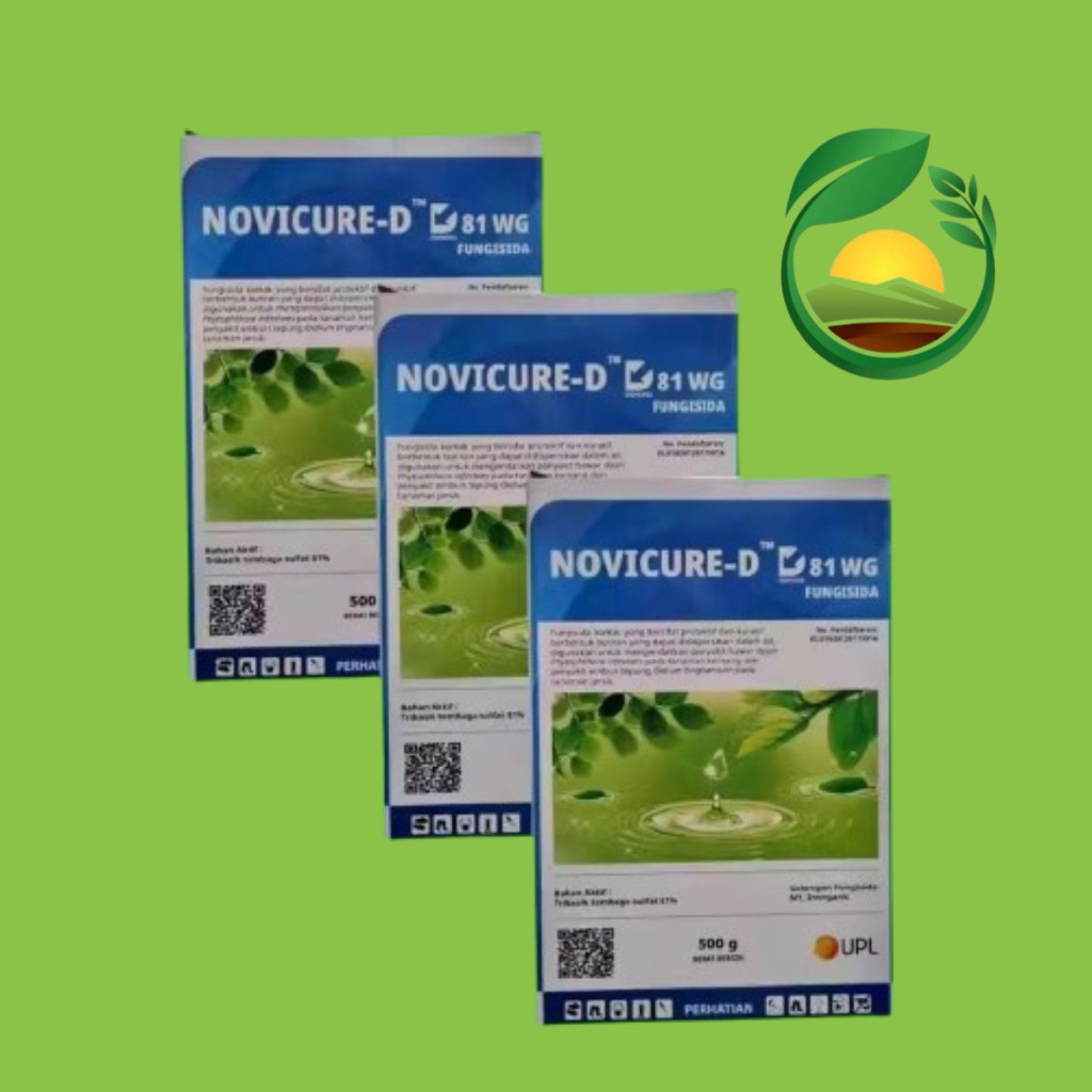 Novicure-D WG 81 500gr Tribasik Tembaga Sulfat 81% Bakterisida Fungsida untuk tanaman UPL
