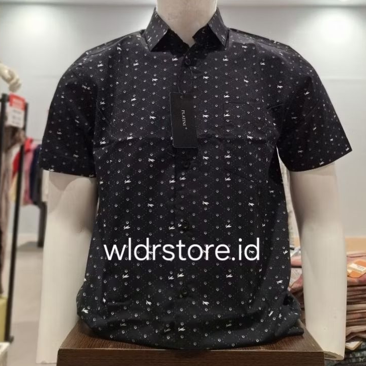 KEMEJA PRIA SLIMFIT BRAND PLATINI ORIGINAL 132192