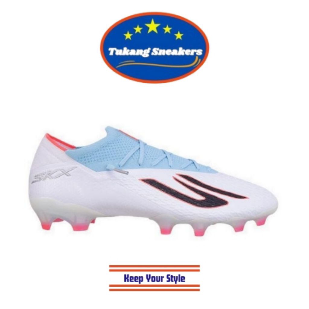 Sepatu Sepak Bola Pria Skechers Skx 01 White SKE252110WTQ