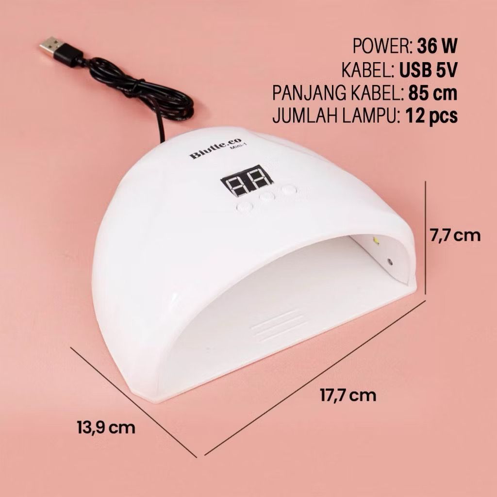 UV LED LAMP 36Watt / UV GEL LAMP 36W lampu pengering kutek gel nail lamp 36 W Uv gel nail lamp