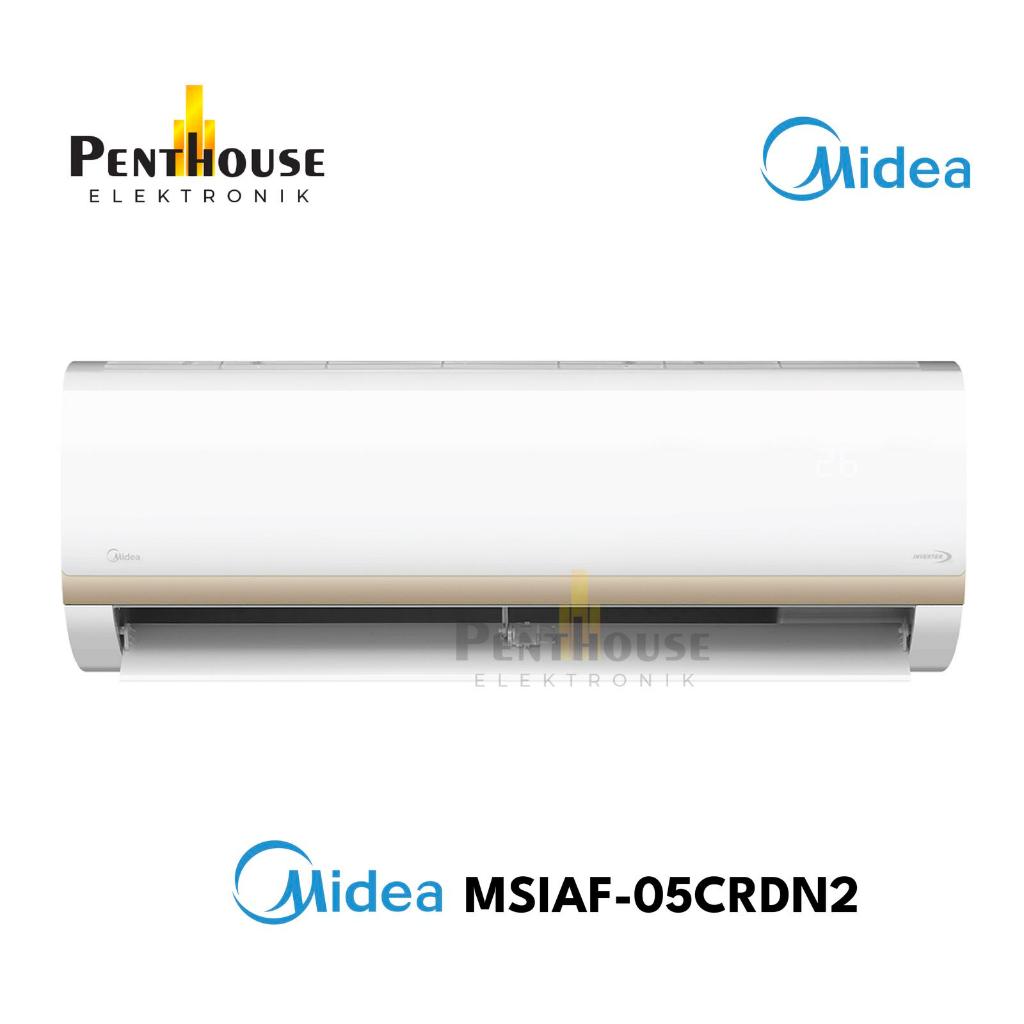 Midea AC Inverter 0.5 PK MSIAF-05CRDN2 / 1/2 PK MSIAF 05CRDN2X R32 iECO MODE [Unit Only]