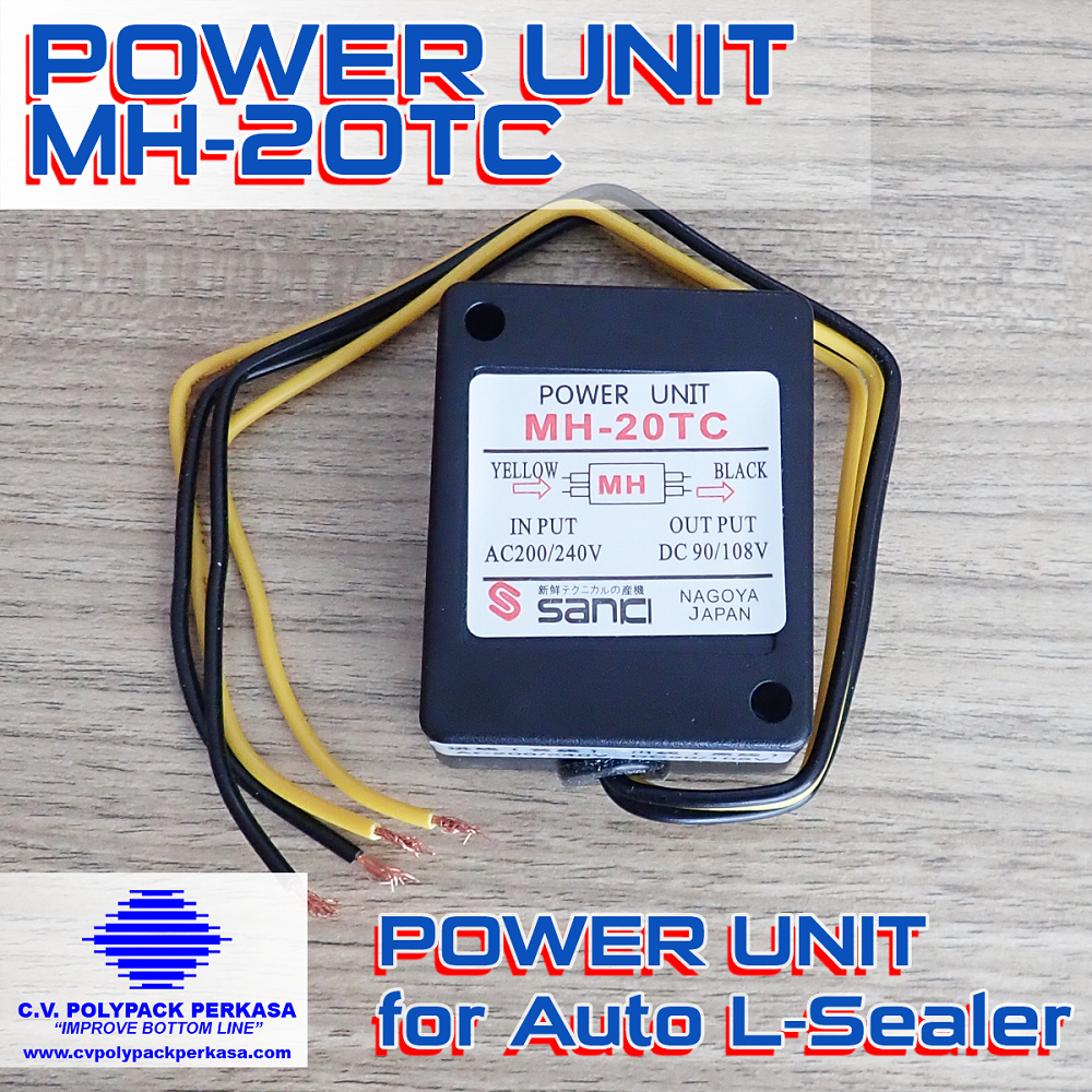 Automatic L-Sealer Sparepart, Power Unit MH-20TC