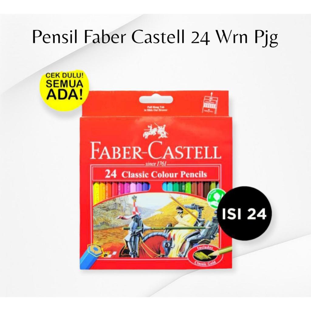 

Faber Castell pensil 24 warna panjang