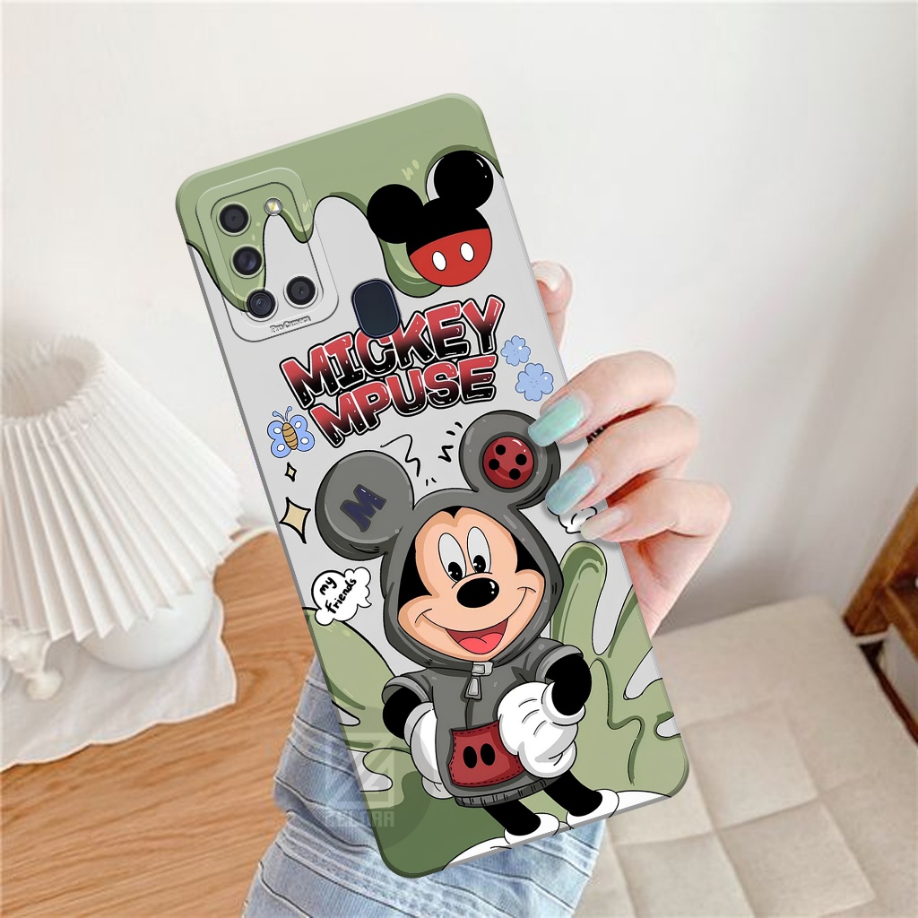 Case Samsung Galaxy A21S - Fashion Case Kartun - Softcase Samsung Galaxy A21S - Casing Samsung Galax