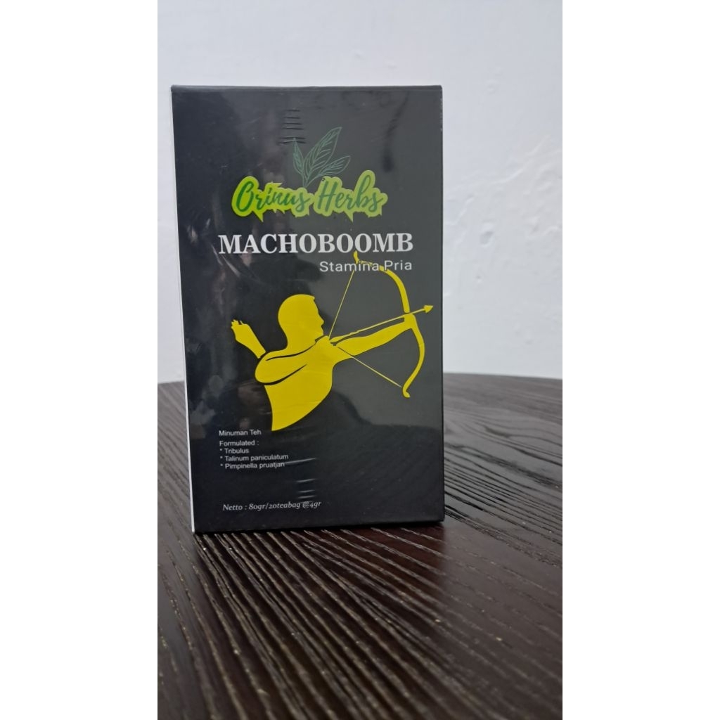 

Teh Celup Stamina Pria l Machoboomb l Orinus Herbs l Teh Herbal