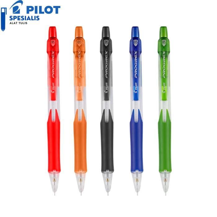 

Pensil Mekanik/Pilot Progrex Mechanical Pencil 0.5 MM/Pensil Anti Pegel Isi 12 Pcs