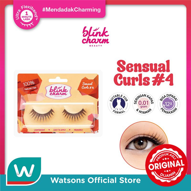 Blink Charm Sensual Curls#4 - 1 Pair Orange