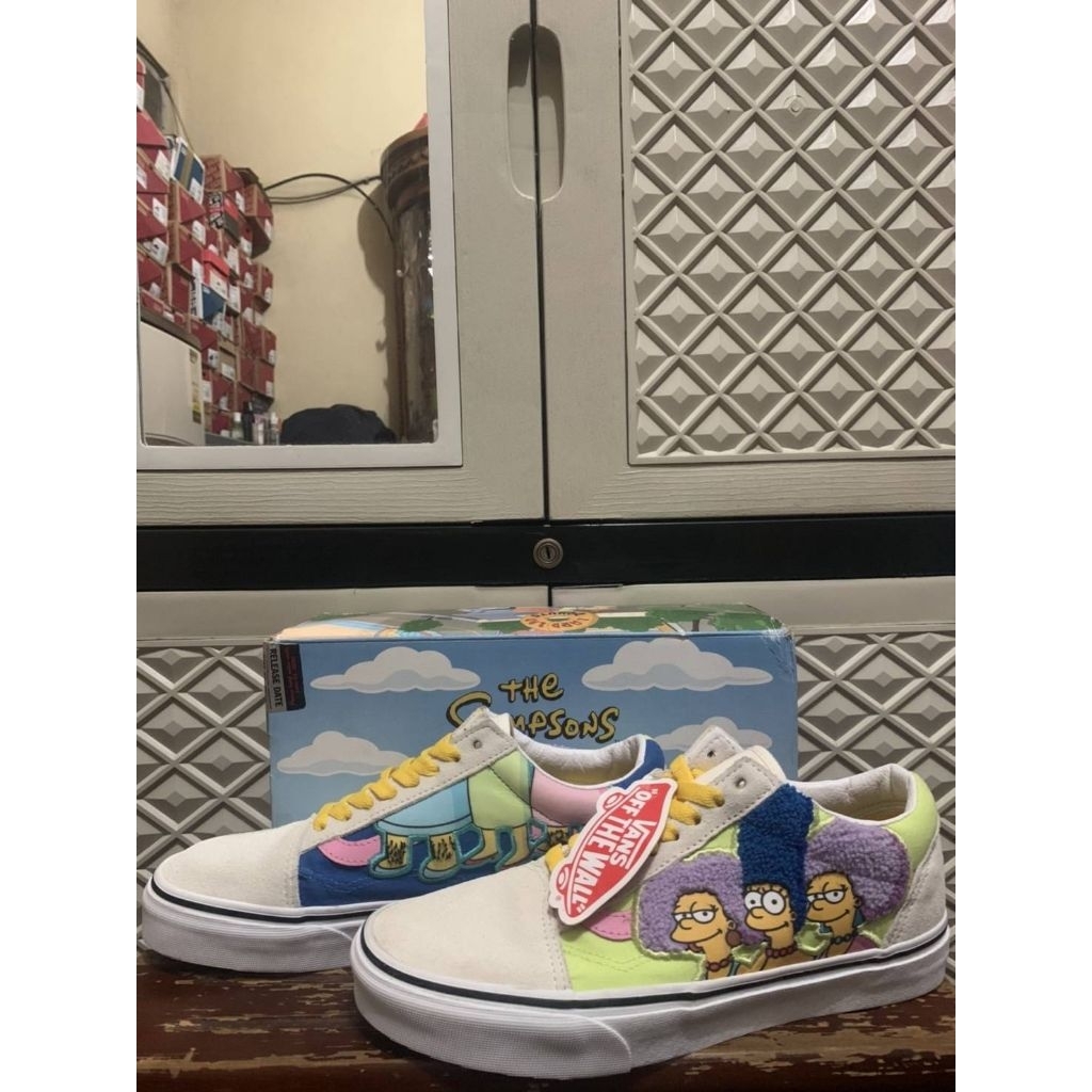 ORIGINAL OLD SKOOL VANS THE SIMPSONS THE BOUVIERS
