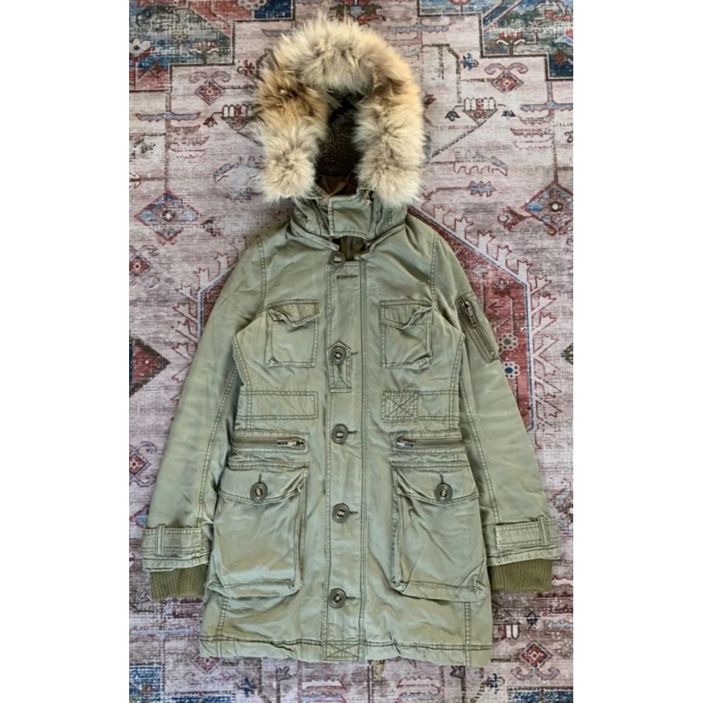 Preloved Jaket Racoon Parka Evolution