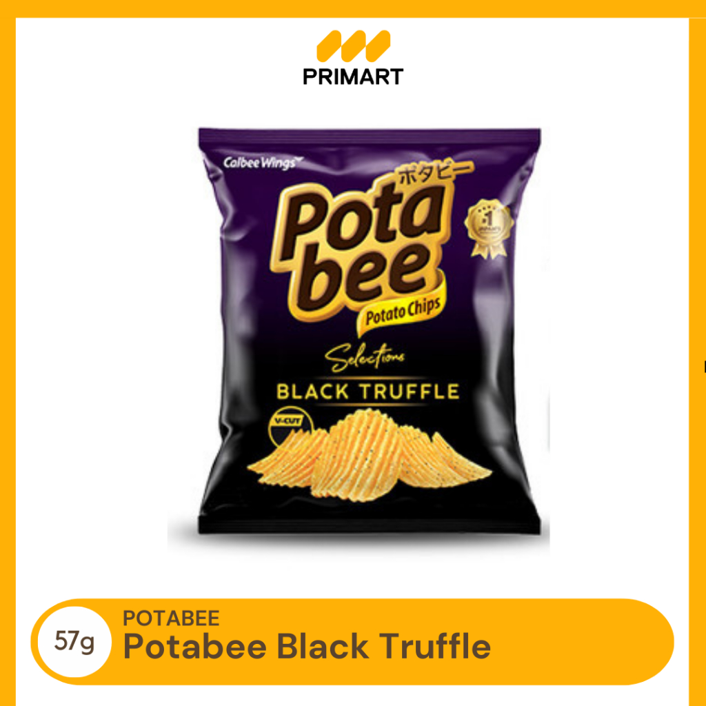 

Potabee Selection Black Truffle Keripik Kentang 57gr