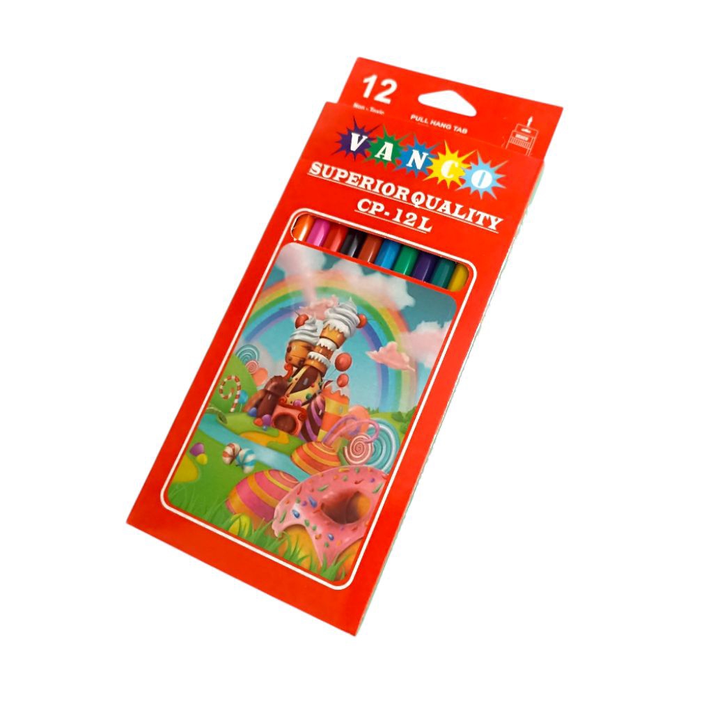 

Pensil Warna Vanco 12 Warna – Kuat, Cerah & Cocok Untuk Anak & Dewasa (PANJANG)