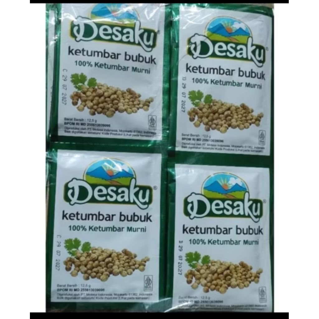 

BUMBU DAPUR/1 renceng desaku ketumbar bubuk 12pcs