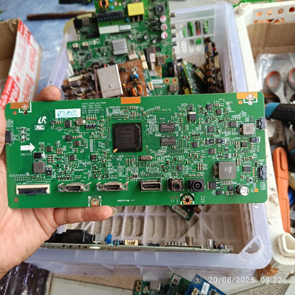 Mb Mainboard asli cabutan led monitor SAMSUNG U28D590D BN41-02184B normal