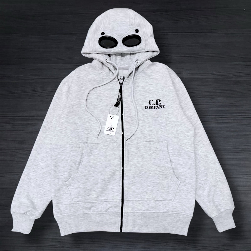 Jaket google cp company jaket co company zipper hodie cp company