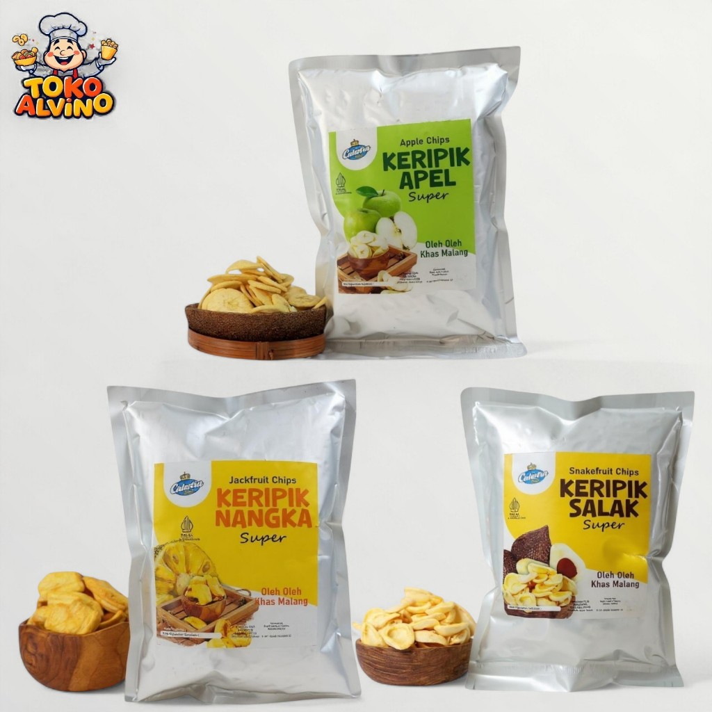 

KERIPIK BUAH SUPER NANGKA, APEL, SALAK 50GR | OLEH OLEH KHAS MALANG | PILIH JAGOAN SUPER-MU