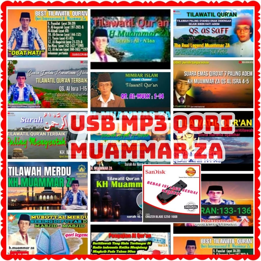 USB MUROTTAL ALQURAN-FLASHDISK ISI QORI MUAMMAR-PLASHDISK QORI MUAMMAR-FLES DISK ISI CORI MUAMMAR-PL