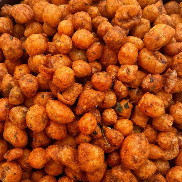 

KANGSNACKS Cimol Kering Pedas & Original Daun Jeruk 100Gr-1Kg Cemilan Makanan Jajanan Jajan Snack Pedas