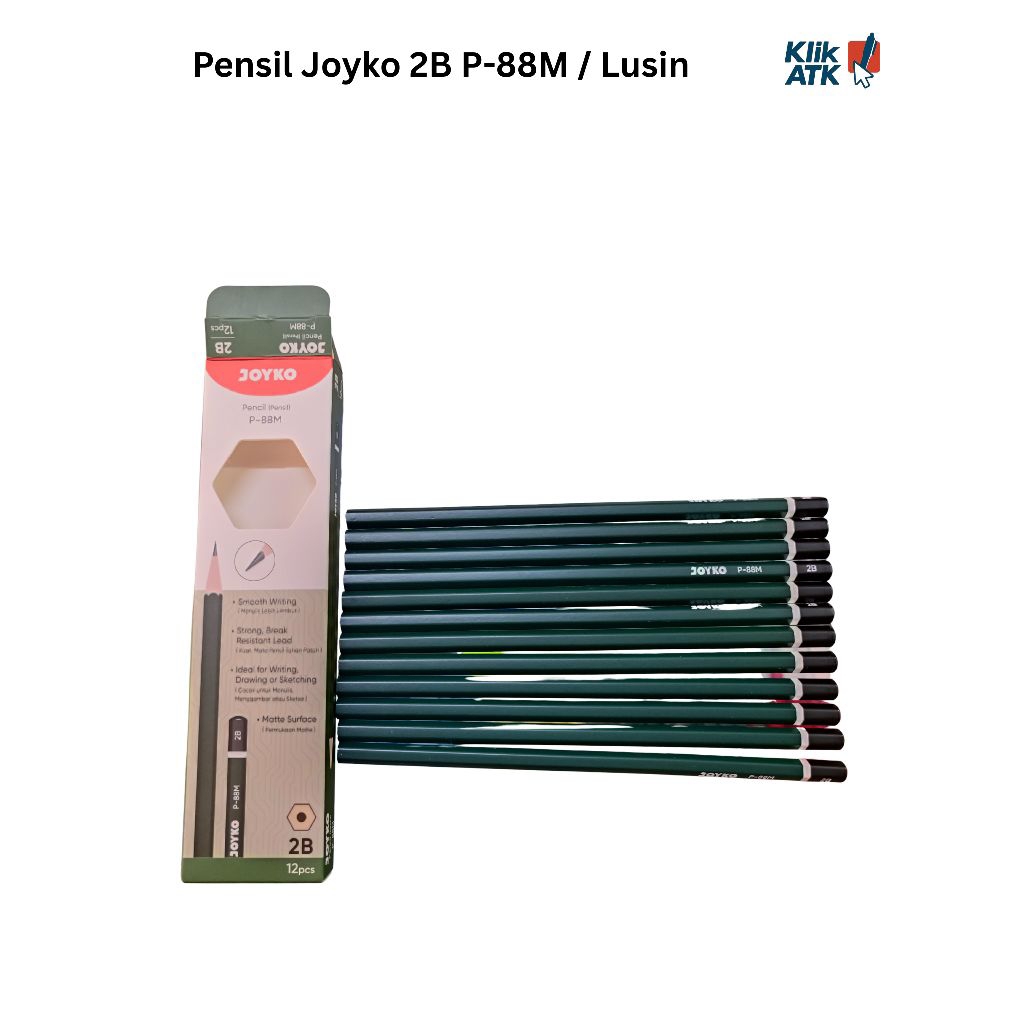 

Pensil Joyko 2B P-88M - Per Lusin