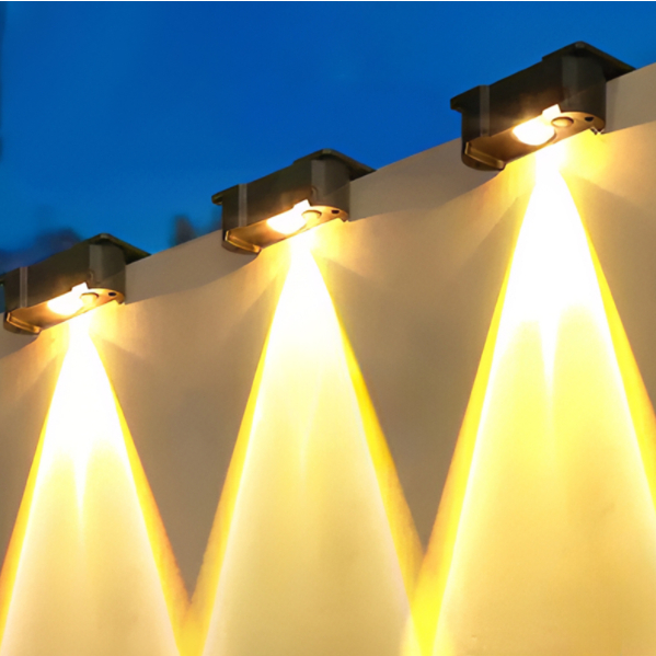 Miramart Lampu Tanam Pagar Tenaga Surya Led Outdoor Waterproof - Lampu Hias Tenaga Surya