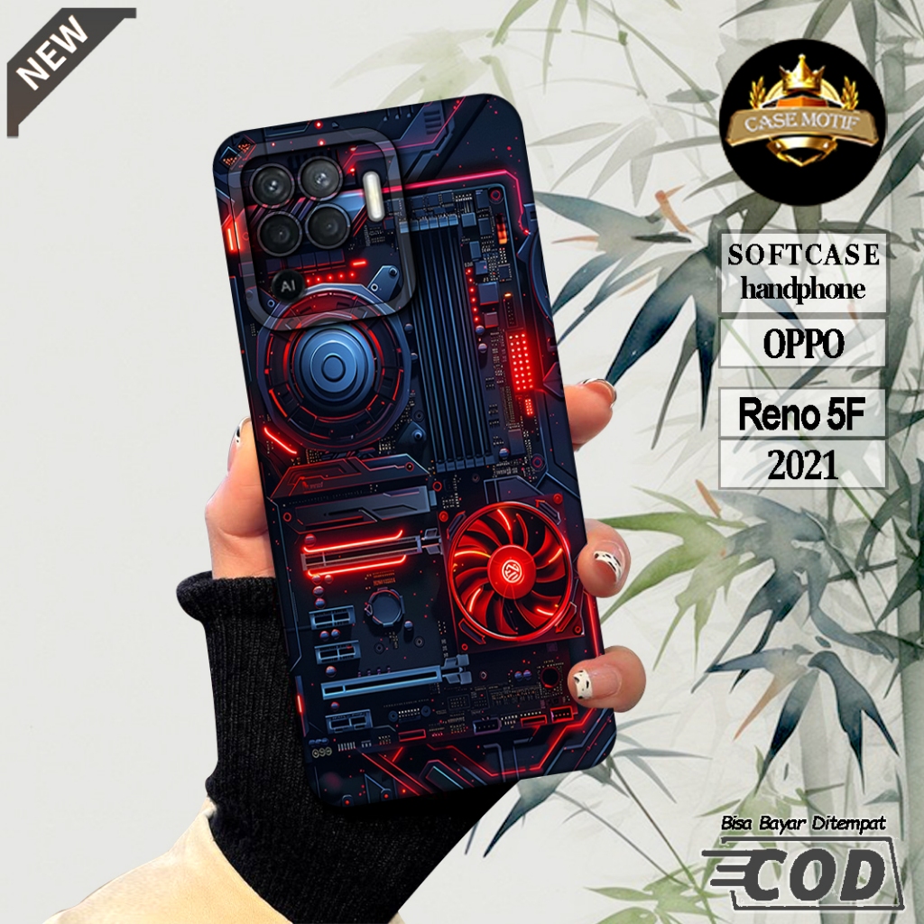 Case OPPO RENO 5F Casing OPPO RENO 5F 4G Terbaru 2021 Aksesoris Softcase Casing Silikon Case Hp