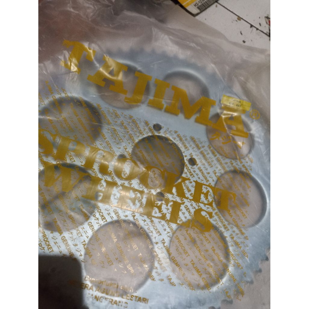 GIR BESAR GEAR BELAKANG SUZUKI SMASH SHOGUN SATRIA 65T 70 T 75T