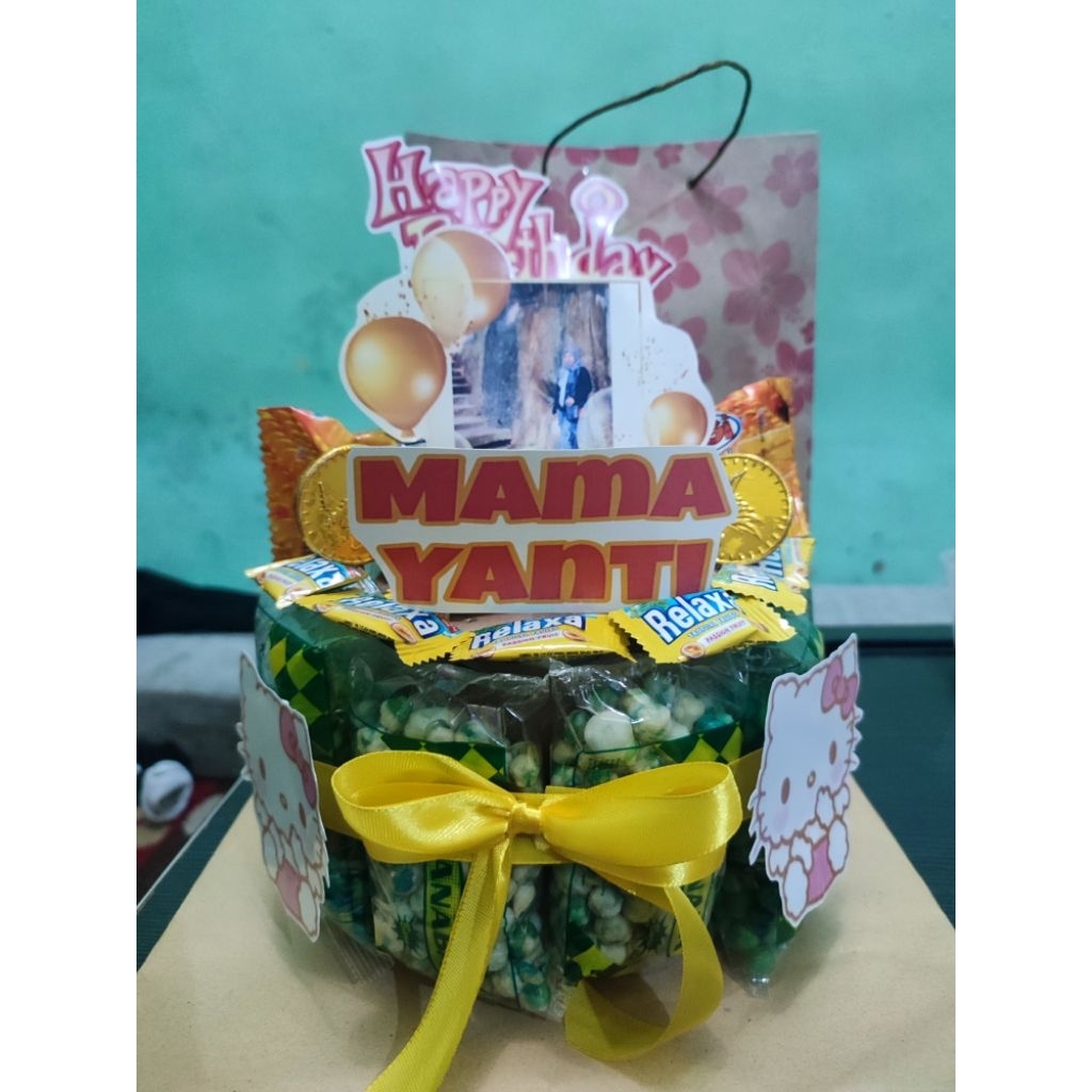 

COD snack tart satu tingkat request snack & topper