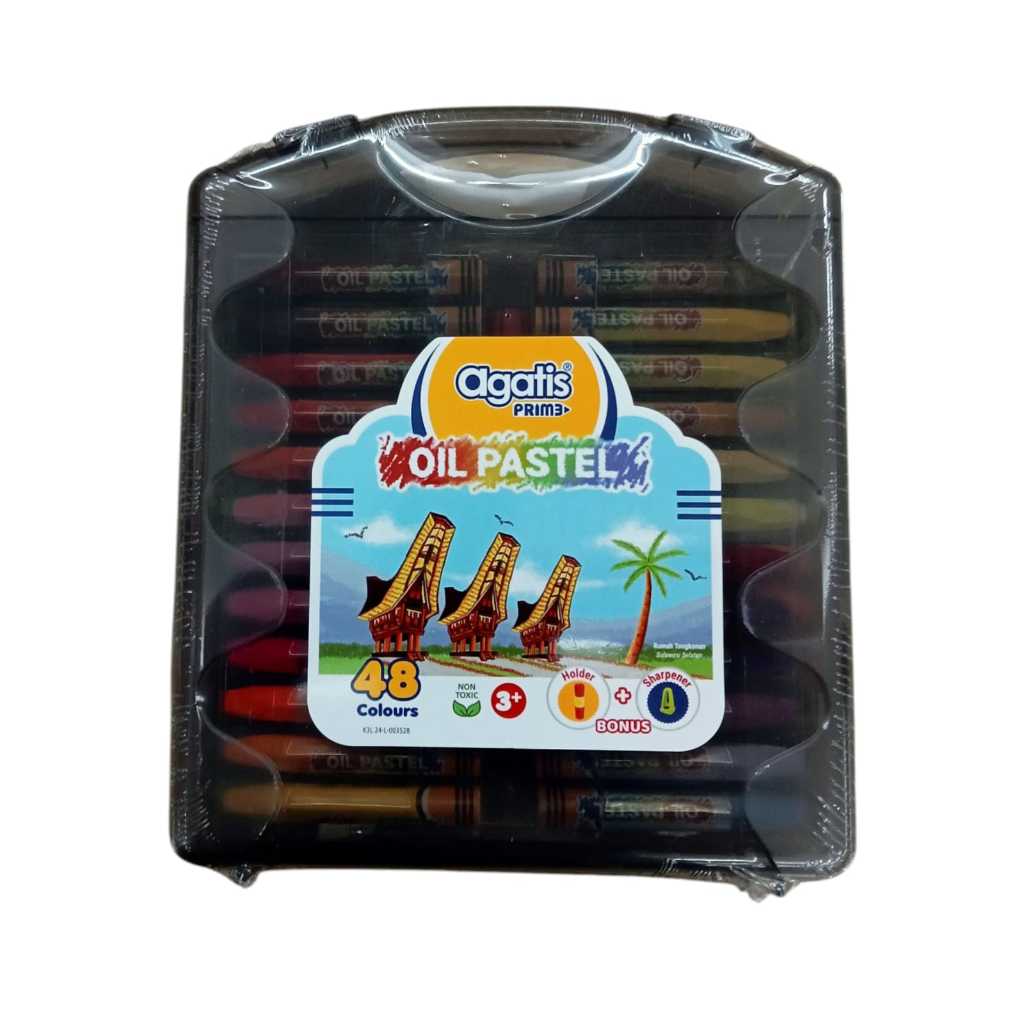 

Gramedia Batam - Agatis Prime oil pastel 48 colour