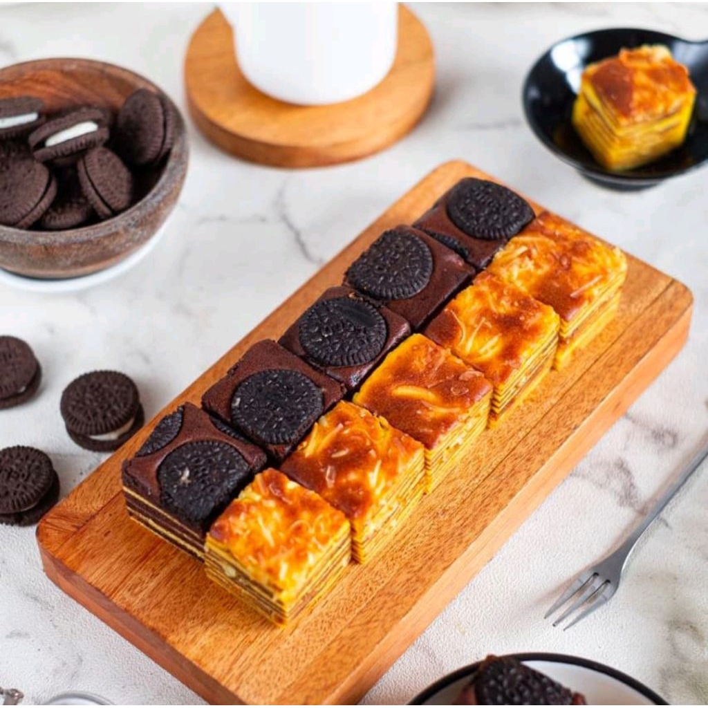 

Mini Lapis Legit Keju dan Ovomaltine Oreo 30pcs