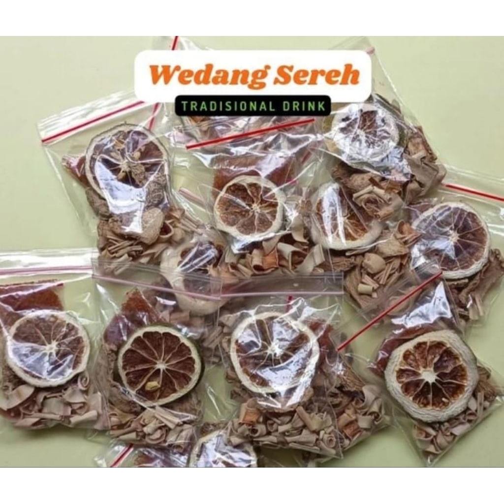 

WEDANG JAHE SEREH LEMON JSR + GULA BATU