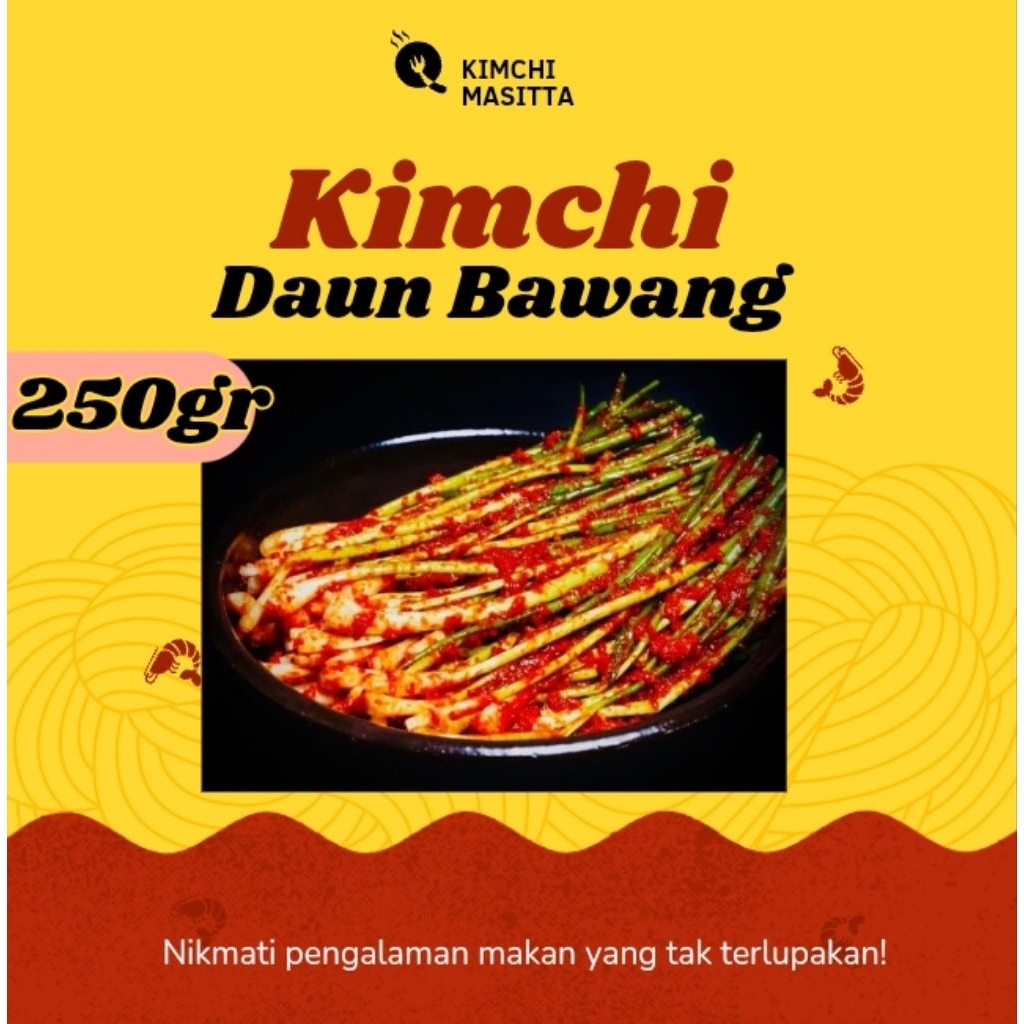 

Kimchi DaunBawang 250Gr