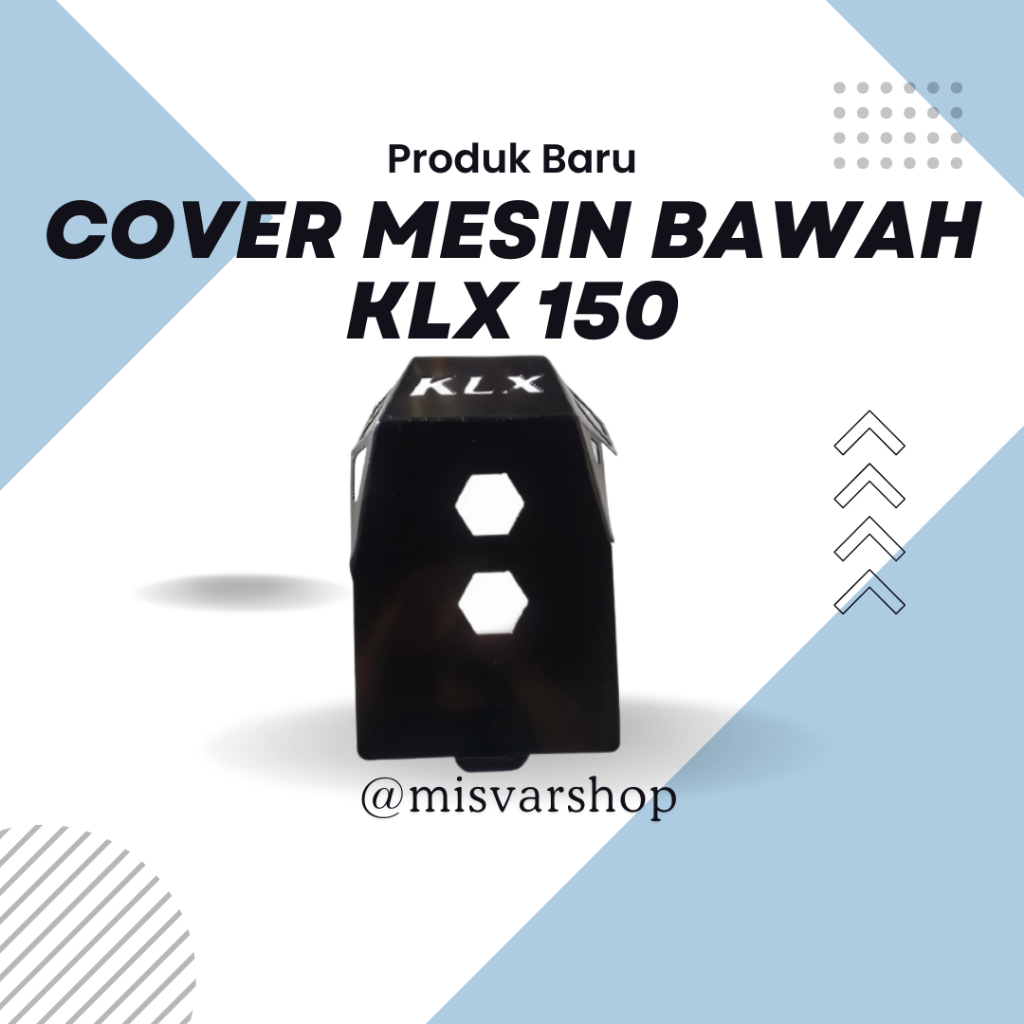 Cover Mesin Bawah KLX 150 Model Full Besi Pengaman Mesin Bawah Variasi
