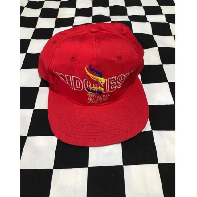 Topi yonex indonesia vintage original