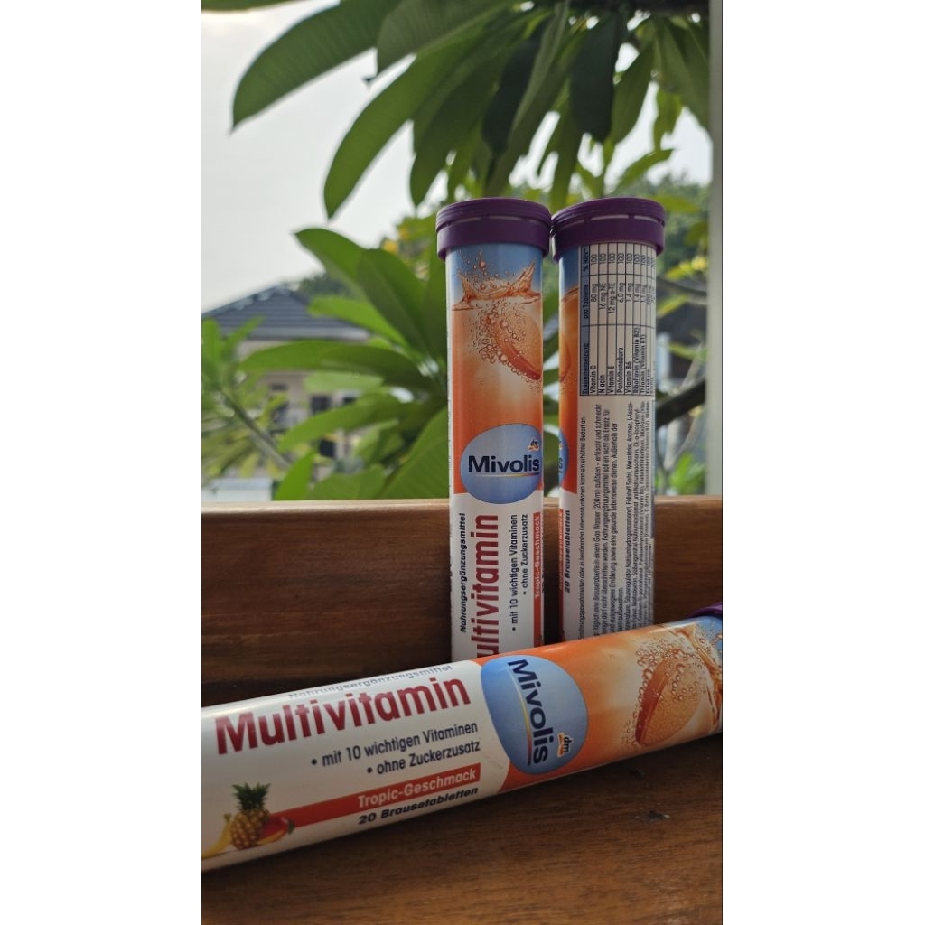 Mivolis - Multivitamin rasa buah tropis