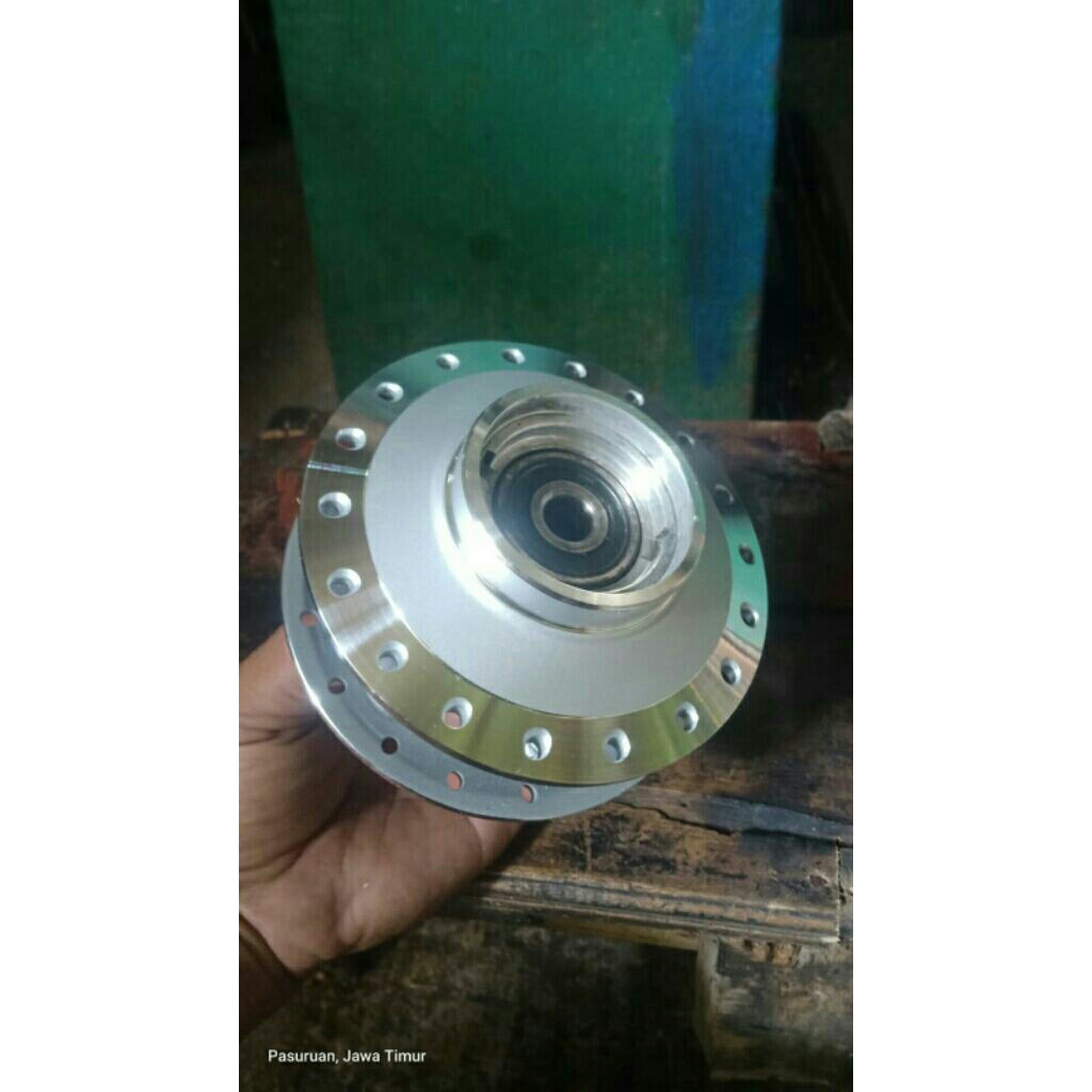 Tromol Tiger Revo/Tirev Ori bubut gilap depan