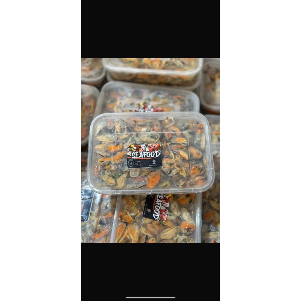 

daging kerang bersih tanpa kulit siap masak berat 500 gram