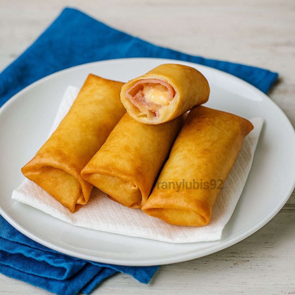 

Lumpia Smoked Beef Keju Melt