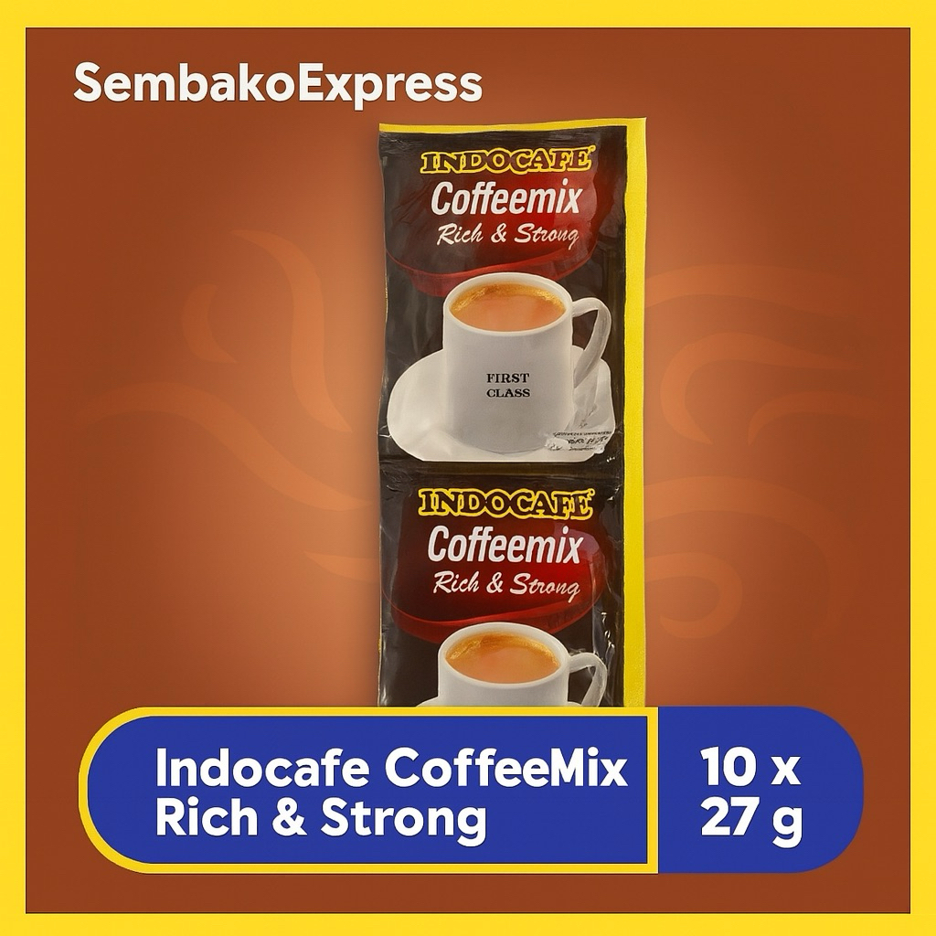 

Indocafe Coffeemix Rich & Strong 10 x 27g