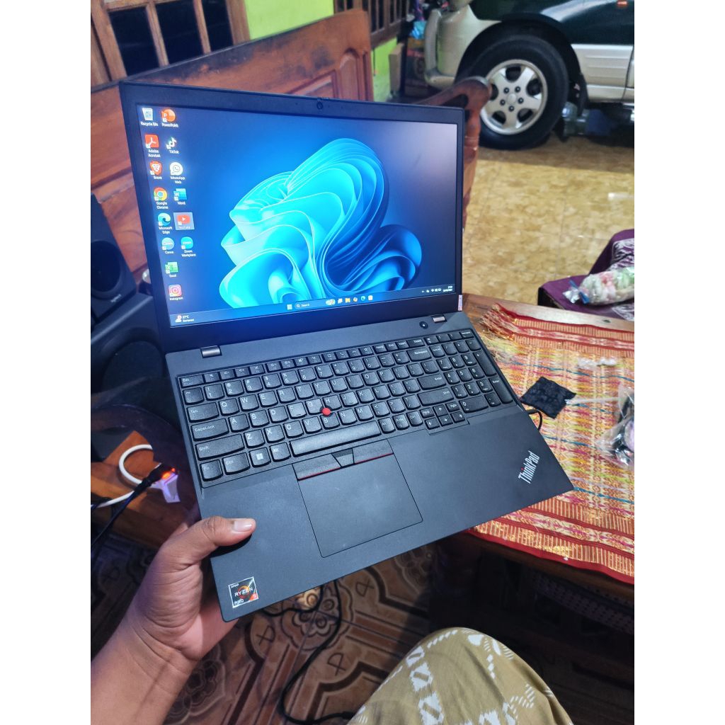 LAPTOP LENOVO THINKPAD L15 AMD RYZEN 5 PRO