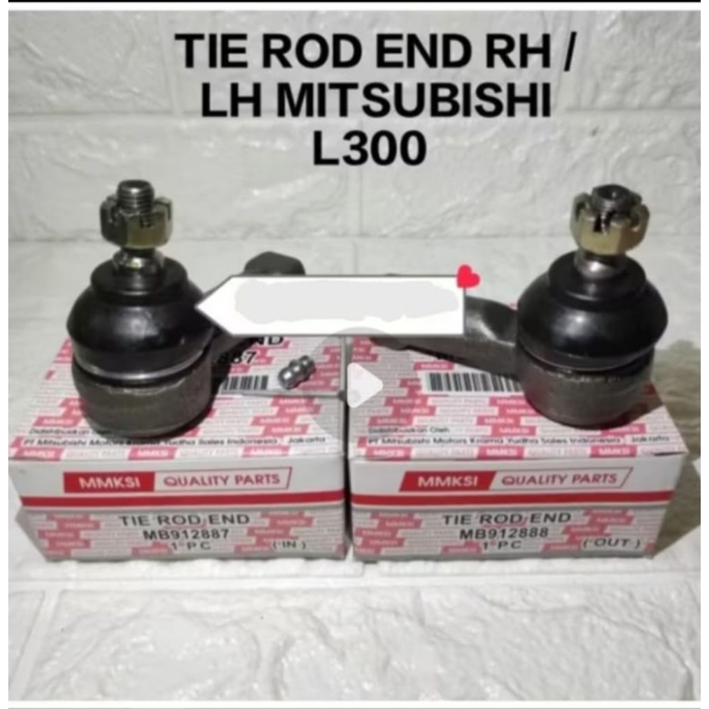 TIE ROD END MITSUBISHI L300 ORIGINAL JAPAN. HARHA SET