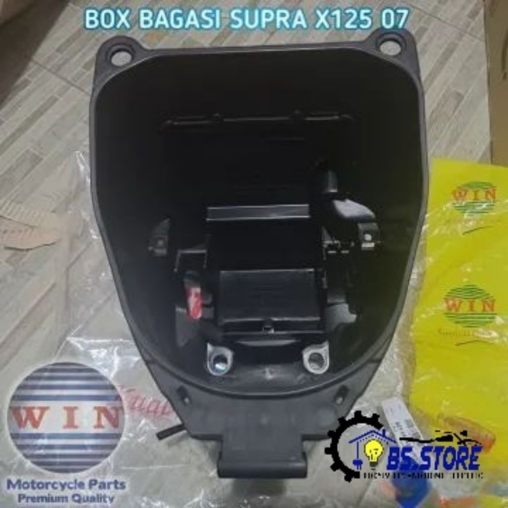 BOX BAGASI SUPRA X 125 LAMA BATMAN 2004-2013