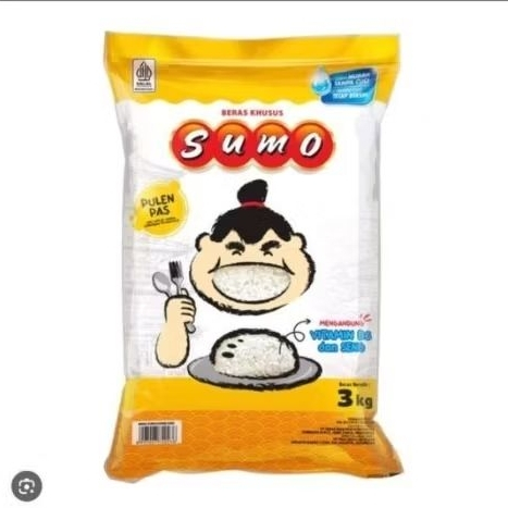 

BERAS SUMO KUNING 3 KG/ BERAS SUMO KUNING 3 KG