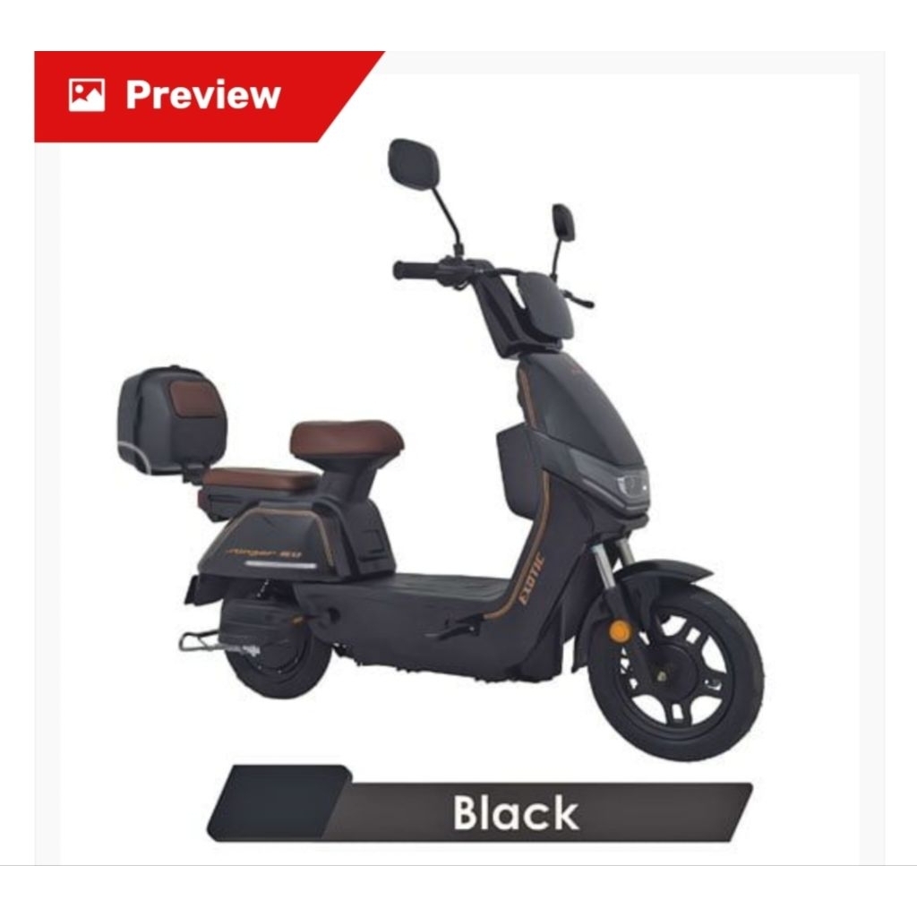 SEPEDA LISTRIK SECOND EXOTIC STINGER 5.0